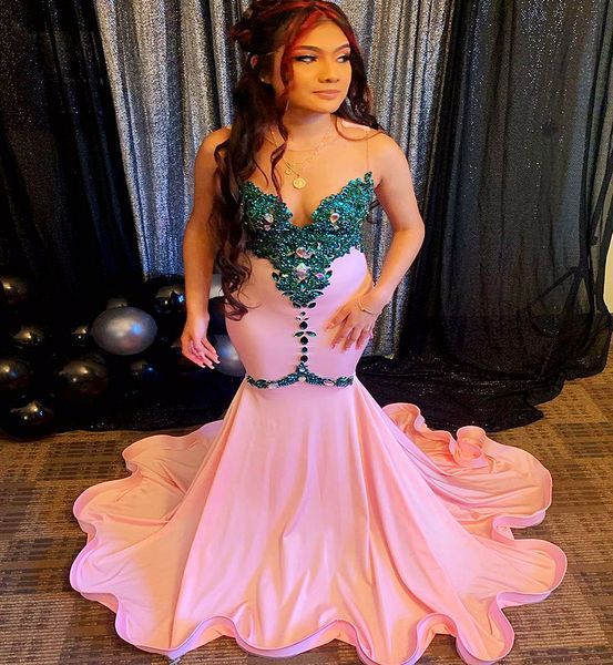 2023 arabic aso ebi pink mermaid prom dress beaded crystals evening formal party second reception birthday engagement gowns dresses robe de, Black
2023 arabic aso ebi pink mermaid prom dress beaded crystals evening formal party second reception birthday engagement gowns dresses robe de, Black