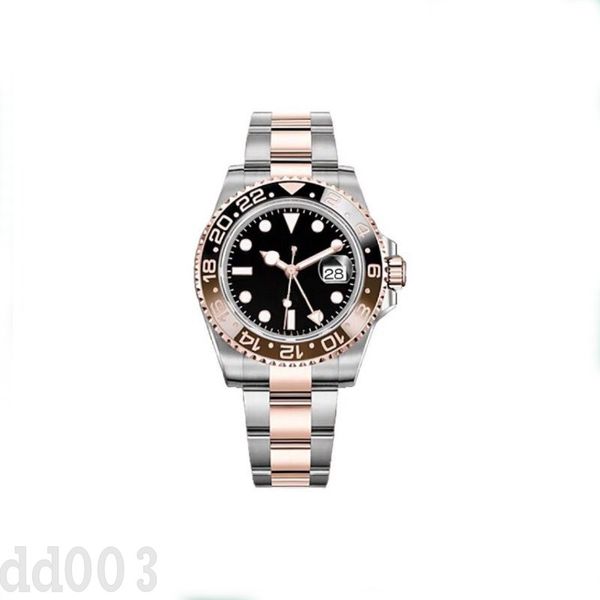 gmt mechanical watch 41mm men luxury watch full stainless steel bioceramic montre de luxe 16710 green luminous designer watches gliding clas, Slivery;brown
gmt mechanical watch 41mm men luxury watch full stainless steel bioceramic montre de luxe 16710 green luminous designer watches gliding clas, Slivery;brown