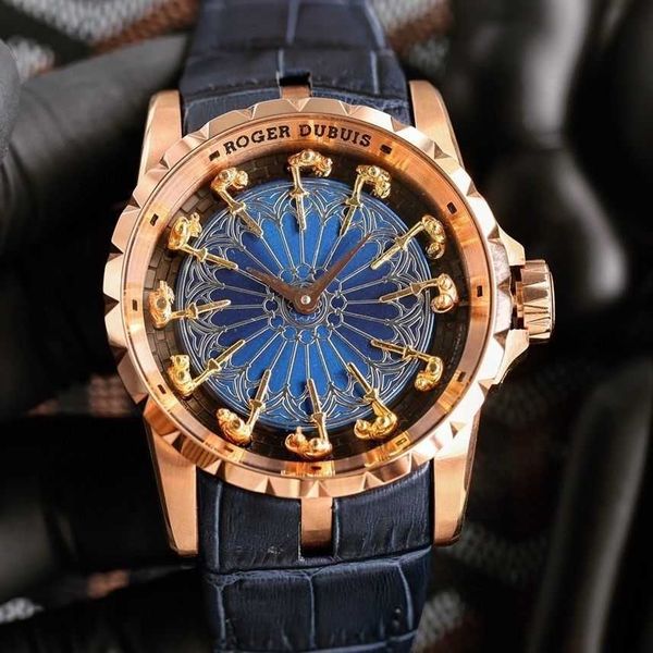 luxury watch for men mechanical watches overlord roger dubi automatic man's watch, Slivery;brown
luxury watch for men mechanical watches overlord roger dubi automatic man's watch, Slivery;brown