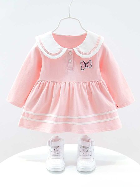 1-2-3 year old girls korean autumn 6-12 month spring dress baby princess t-shirt trend, Black
1-2-3 year old girls korean autumn 6-12 month spring dress baby princess t-shirt trend, Black