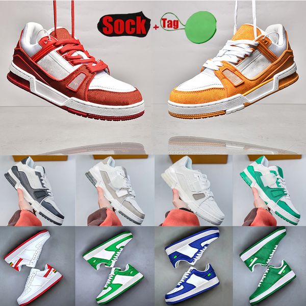 designer men women luxury trainers shoes lvmh sneakers intage embossed bright white natural green cream black burgundy purple leather cool r
designer men women luxury trainers shoes lvmh sneakers intage embossed bright white natural green cream black burgundy purple leather cool r