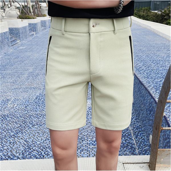 men's shorts kasual musim panas 2023 pakaian pria celana pendek sosial bisnis ramping celana pendek lurus berkualitas tinggi pantai rit, White;black
men's shorts kasual musim panas 2023 pakaian pria celana pendek sosial bisnis ramping celana pendek lurus berkualitas tinggi pantai rit, White;black