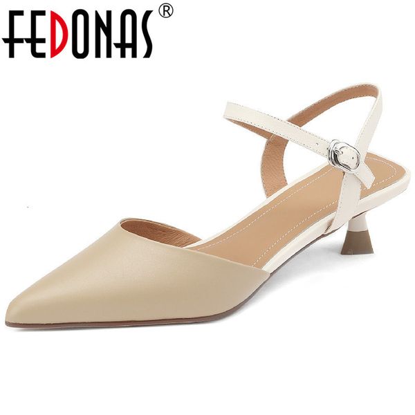 sandals fedonas mixed colors genuine leather women spring summer party office ladies high heels pointed toe shoes woman fashion 230329, Black
sandals fedonas mixed colors genuine leather women spring summer party office ladies high heels pointed toe shoes woman fashion 230329, Black