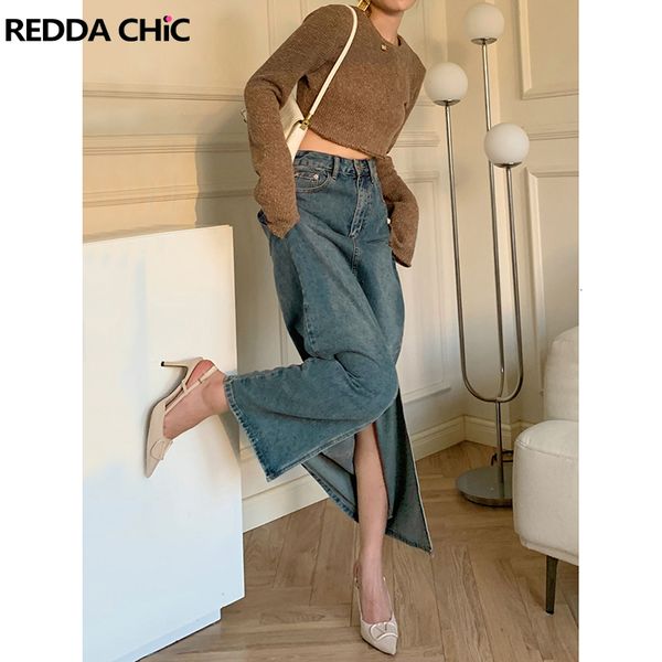 skirts reddachic tall girl friendly jeans maxi with front slit korean girls stylish casual plain floor long denim plus size 230329, Black
skirts reddachic tall girl friendly jeans maxi with front slit korean girls stylish casual plain floor long denim plus size 230329, Black
