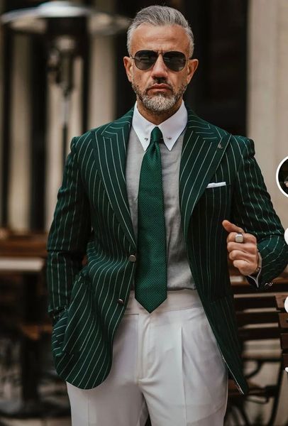 brand new dark green stripe groom tuxedos men wedding tuxedo fashion men jacket blazer men prom dinner/darty suit jacket pants tie, Black;gray
brand new dark green stripe groom tuxedos men wedding tuxedo fashion men jacket blazer men prom dinner/darty suit jacket pants tie, Black;gray