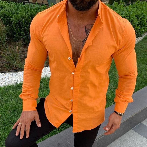 men's casual shirts long sleeve button stand collar men's cotton linen shirt buckle casual 230329, White;black
men's casual shirts long sleeve button stand collar men's cotton linen shirt buckle casual 230329, White;black