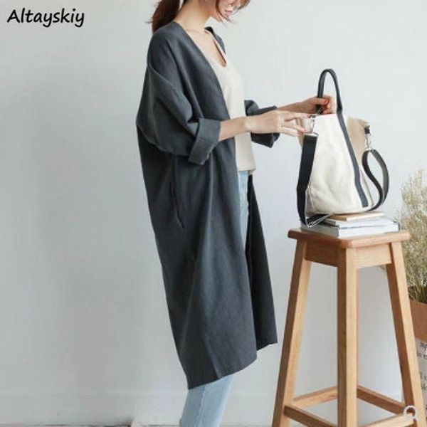 raincoats trench women simple vintage solid otworz scieg normcore wszystkie mecze nastolatki 2021 odziez damski plaszcz minimalistyczny lato, Black
raincoats trench women simple vintage solid otworz scieg normcore wszystkie mecze nastolatki 2021 odziez damski plaszcz minimalistyczny lato, Black