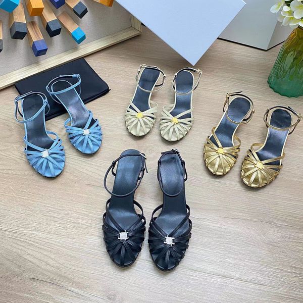 2023 designer luxury roman covered-toe sandals womens genuine leather elegant retro hollowed out breathable sandal lady one line buckle low, Black
2023 designer luxury roman covered-toe sandals womens genuine leather elegant retro hollowed out breathable sandal lady one line buckle low, Black