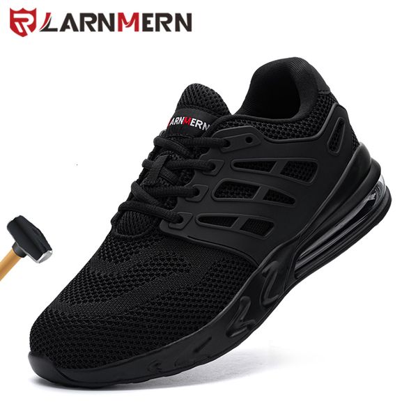 dress shoes larnmern men steel toe work safety aircushion antismashing lightweight nonslip shockproof construction sneaker 230329, Black
dress shoes larnmern men steel toe work safety aircushion antismashing lightweight nonslip shockproof construction sneaker 230329, Black