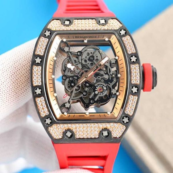 watch milles swiss full diamond hollow automatic men's mechanical carbon fiber miller men's ayw, Slivery;black
watch milles swiss full diamond hollow automatic men's mechanical carbon fiber miller men's ayw, Slivery;black
