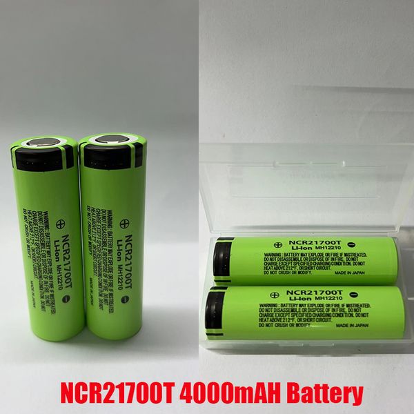 ncr21700t 4000mah 21700t 21700 battery 35a 3.7v drain rechargeable lithium dry batteries vape mod
ncr21700t 4000mah 21700t 21700 battery 35a 3.7v drain rechargeable lithium dry batteries vape mod