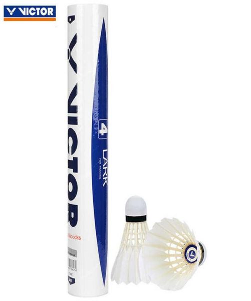 badminton shuttlecocks new 100 genuine victor lark 4 shuttlecocks badminton shuttle duck feather ball for training j2302138093530
badminton shuttlecocks new 100 genuine victor lark 4 shuttlecocks badminton shuttle duck feather ball for training j2302138093530