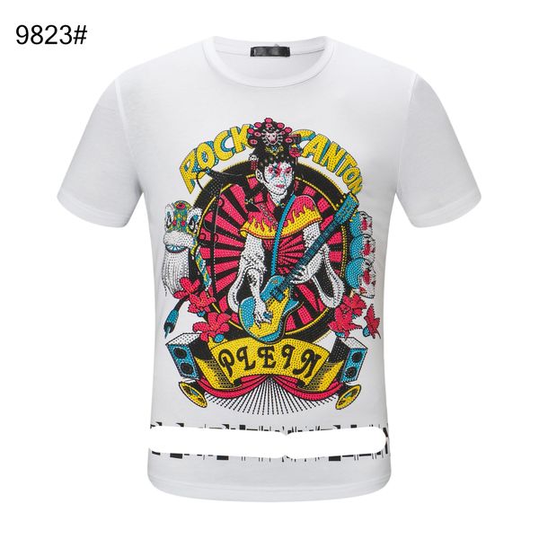 philpp mens womens designer t shirts streetwear tshirts printed quality cotton fashion t shirts luxurys clothing street shorts apparel, White;black
philpp mens womens designer t shirts streetwear tshirts printed quality cotton fashion t shirts luxurys clothing street shorts apparel, White;black