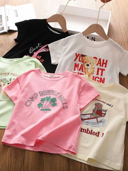 girls' short sleeve t-shirt spring/summer 2023 new medium and large children's pure cotton thin baby casual bottom fashion, Black
girls' short sleeve t-shirt spring/summer 2023 new medium and large children's pure cotton thin baby casual bottom fashion, Black