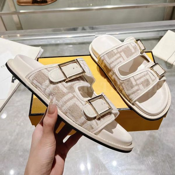 designer sandals women men ff fabric slides birks mule sandal white leather slides buckle printing slippers, Black
designer sandals women men ff fabric slides birks mule sandal white leather slides buckle printing slippers, Black