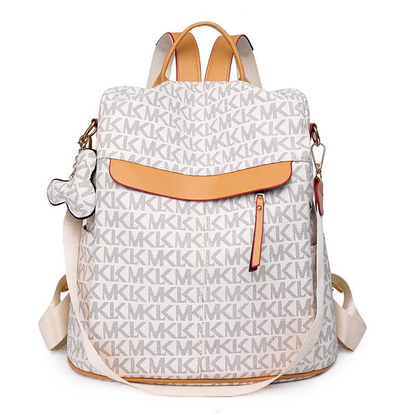 ladies shoulder bag 2 elegant atmospheric letter printed handbag lightweight wear-resistant leather leisure backpacks Western style contrast women backpack 645, Brown-645#
ladies shoulder bag 2 elegant atmospheric letter printed handbag lightweight wear-resistant leather leisure backpacks Western style contrast women backpack 645, Brown-645#
