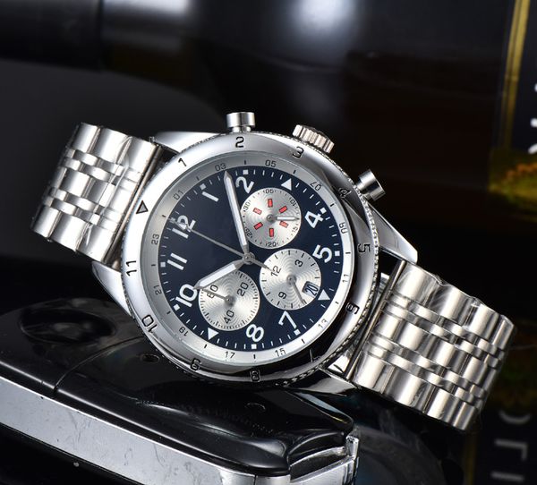 2023 fashion business chronograph dial panda eye stainless steel watch band men's quartz wrist watch watches bb004, Slivery;golden
2023 fashion business chronograph dial panda eye stainless steel watch band men's quartz wrist watch watches bb004, Slivery;golden