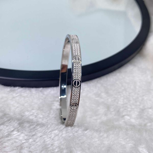 designer jewelry carti love bangle silver bracelet women light luxury small gift, Black
designer jewelry carti love bangle silver bracelet women light luxury small gift, Black