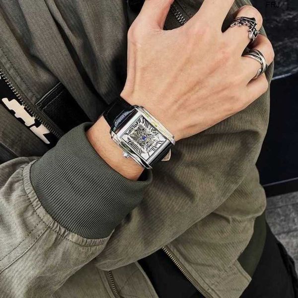 watches designer richads mile rossini mechanical mens square ten brands miller style frj, Slivery;black
watches designer richads mile rossini mechanical mens square ten brands miller style frj, Slivery;black