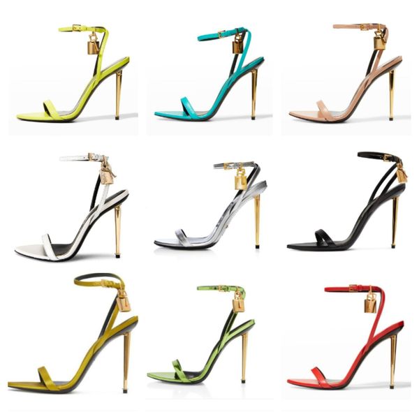 2023 women 23s elegant luxury brand shoes padlock pointy naked sandals shoes hardware lock and key woman metal stiletto designer high heel p, Black
2023 women 23s elegant luxury brand shoes padlock pointy naked sandals shoes hardware lock and key woman metal stiletto designer high heel p, Black