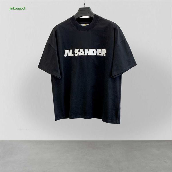 jier sanders 2023 classic short sleeve t shirt loose casual black and white t shirt men's couple t shirt high street egr5, White;black
jier sanders 2023 classic short sleeve t shirt loose casual black and white t shirt men's couple t shirt high street egr5, White;black