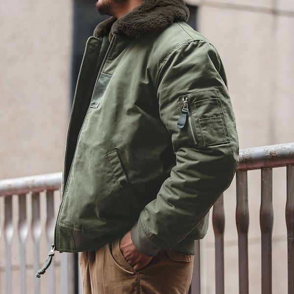 men's jackets maden winter b15 jackets men american retro bomber air force bomber jacket coat fall padded fleece collar coats men', Black;brown
men's jackets maden winter b15 jackets men american retro bomber air force bomber jacket coat fall padded fleece collar coats men', Black;brown