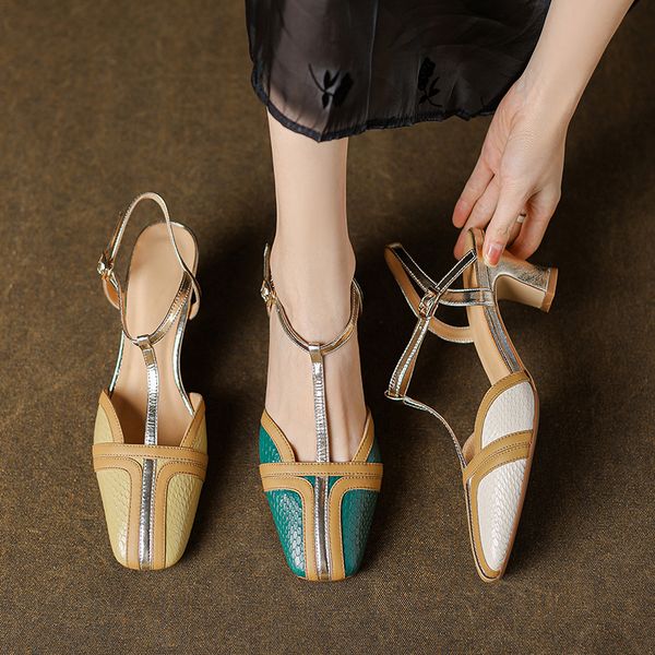sandals women sandals natural leather 2225cm cowhidepigskin full ttied mixed color retro women summer shoes 230329, Black
sandals women sandals natural leather 2225cm cowhidepigskin full ttied mixed color retro women summer shoes 230329, Black