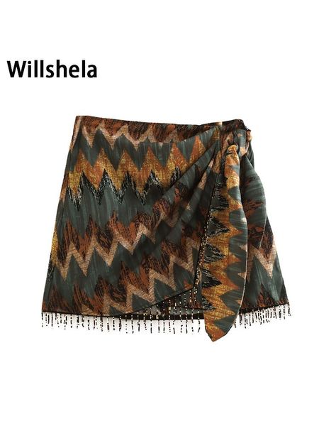 dresses willshela women fashion with beading printed back zipper mini skirts vintage high waist female chic lady short skirts, White;black
dresses willshela women fashion with beading printed back zipper mini skirts vintage high waist female chic lady short skirts, White;black