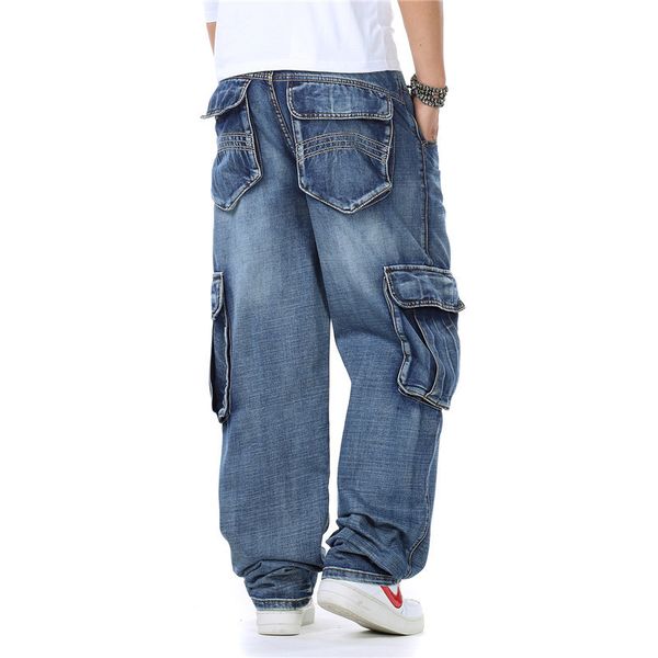 men's jeans japan style brand mens straight denim cargo pants biker jeans men baggy loose blue jeans with side pockets jeans men 230329
men's jeans japan style brand mens straight denim cargo pants biker jeans men baggy loose blue jeans with side pockets jeans men 230329