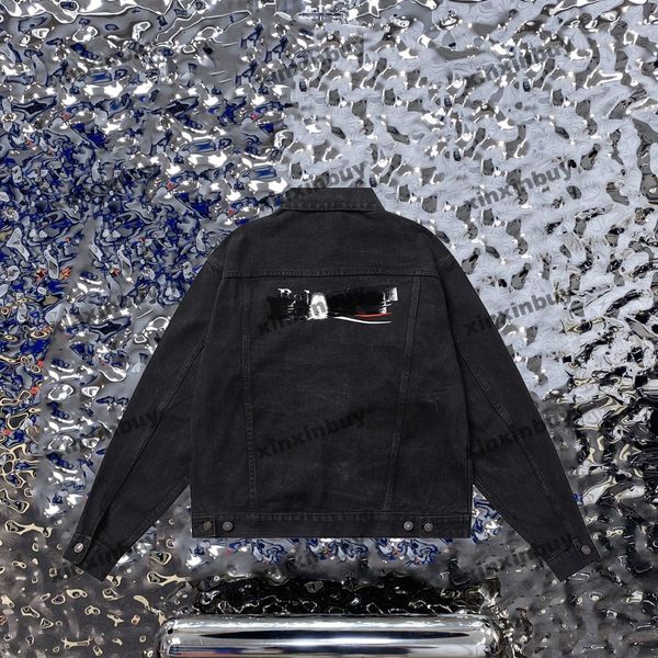xinxinbuy men designer coat jacket sea wave embroidery denim long sleeve women black khaki blue xs-3xl, Black;brown
xinxinbuy men designer coat jacket sea wave embroidery denim long sleeve women black khaki blue xs-3xl, Black;brown