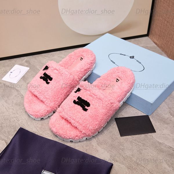 luxury designer women slipper rubber teddy terry furry cloth fabric slides embroidered indoor leisure letterins furzy sandal, Black
luxury designer women slipper rubber teddy terry furry cloth fabric slides embroidered indoor leisure letterins furzy sandal, Black