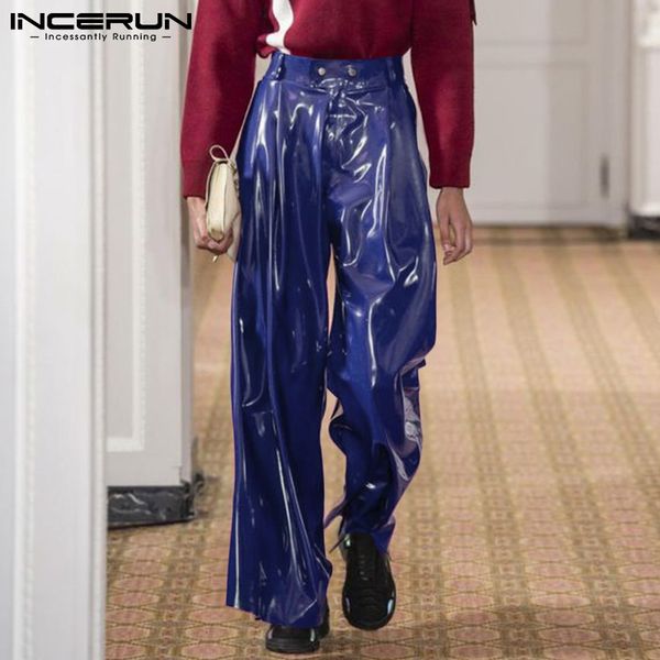 men's jeans handsome well fitting trousers patent leather long pants incerun male party nightclub high waist pantalons s5xl 2023 230330, Blue
men's jeans handsome well fitting trousers patent leather long pants incerun male party nightclub high waist pantalons s5xl 2023 230330, Blue