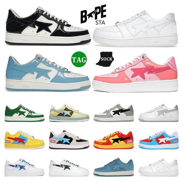 fashion mens casual shoes bapestas women sneakers stas triple black white leather camo blue beige suede grey outdoor men trainers
fashion mens casual shoes bapestas women sneakers stas triple black white leather camo blue beige suede grey outdoor men trainers