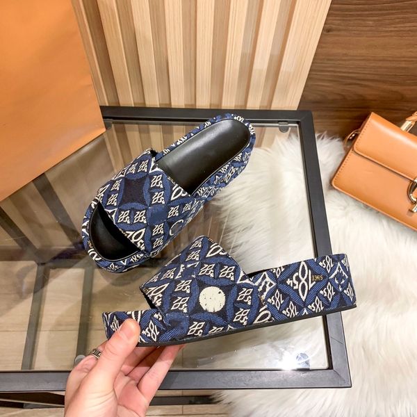 designers slippers women since 1854 monograms jacquard slides mule thick bottom flats platform sandals emboridery flip flops beach causal sh, Black
designers slippers women since 1854 monograms jacquard slides mule thick bottom flats platform sandals emboridery flip flops beach causal sh, Black