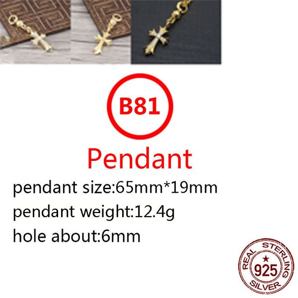 b81 s925 sterling silver pendant personalized punk style hip hop gold plated cross flower set diamond letter shape gift for lovers
b81 s925 sterling silver pendant personalized punk style hip hop gold plated cross flower set diamond letter shape gift for lovers