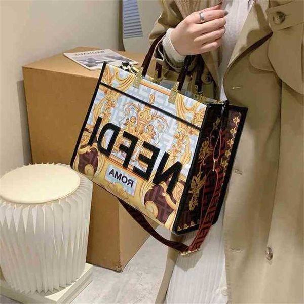 designer bag trend personalized graffiti large capacity tote fashionable single shoulder bag
designer bag trend personalized graffiti large capacity tote fashionable single shoulder bag