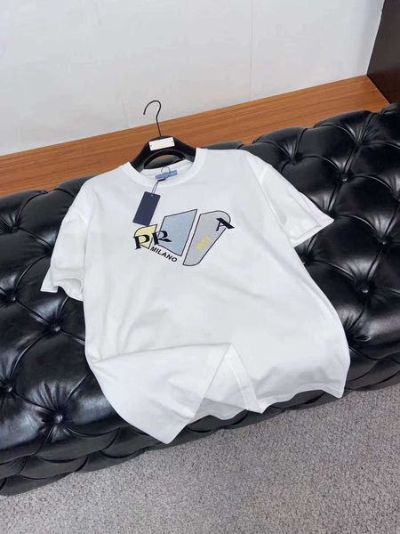 designer luxury prads classic letter fashion versatile early spring new cotton crew neck short sleeve t-shirt for men and women, Black;brown
designer luxury prads classic letter fashion versatile early spring new cotton crew neck short sleeve t-shirt for men and women, Black;brown