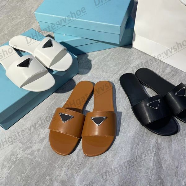 designer shoe women sandal saffiano luxury sleek leather embroidered fabric mens slide enameled shoe metal triangle beach flat slipper, Black
designer shoe women sandal saffiano luxury sleek leather embroidered fabric mens slide enameled shoe metal triangle beach flat slipper, Black