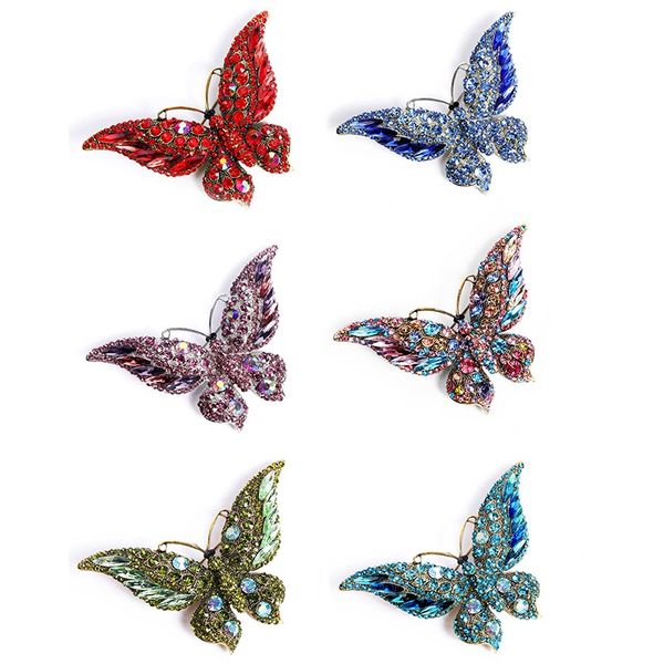 shiny cyrstal rhinestone brooches pin for women big butterfly brooch wedding birthday party accessories fashion jewelry gifts, Gray
shiny cyrstal rhinestone brooches pin for women big butterfly brooch wedding birthday party accessories fashion jewelry gifts, Gray