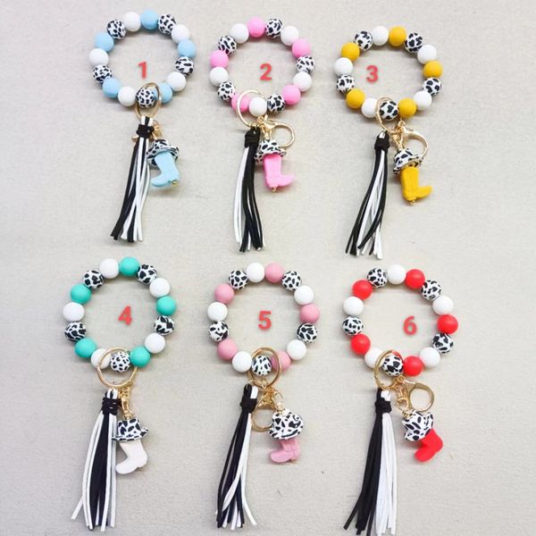 cross-border new bracelet keychain personalized creativity cow hat solid color boots pendant multi color optional, Silver
cross-border new bracelet keychain personalized creativity cow hat solid color boots pendant multi color optional, Silver