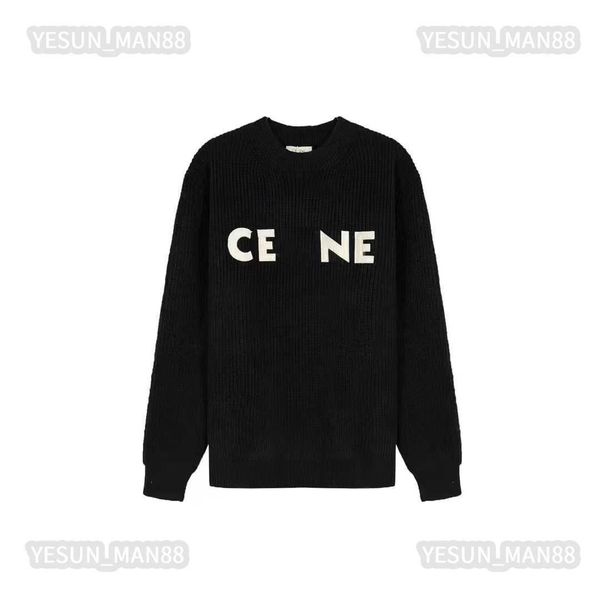 designer luxury celins sweatshirts sweater autumn and winter mens womens chest big letter printed loose cotton round neck coat, Black
designer luxury celins sweatshirts sweater autumn and winter mens womens chest big letter printed loose cotton round neck coat, Black