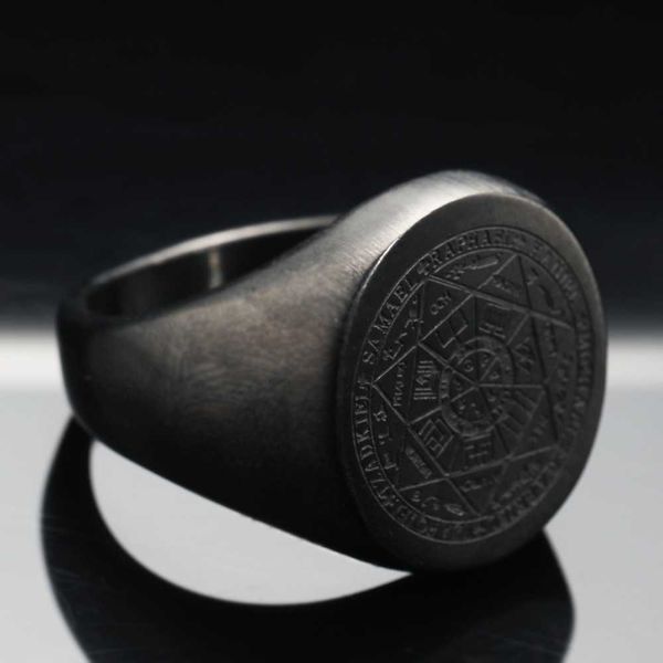 crow jewelry trend punk laser genie seven stars titanium steel ring rune stainless 5irs, Silver
crow jewelry trend punk laser genie seven stars titanium steel ring rune stainless 5irs, Silver