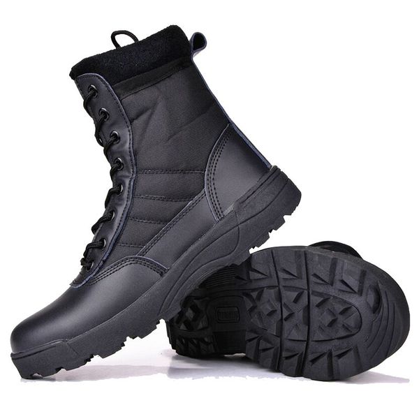 dress shoes men's military boots combat men's camo ankle boots tactical large size 36-47 military boots men's boots work safe, Black
dress shoes men's military boots combat men's camo ankle boots tactical large size 36-47 military boots men's boots work safe, Black
