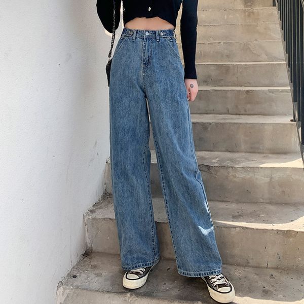 women's jeans fashion loose woman high waist wide leg denim clothing blue vintage quality straight pants casual 230330
women's jeans fashion loose woman high waist wide leg denim clothing blue vintage quality straight pants casual 230330
