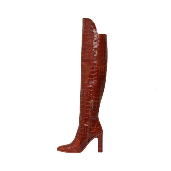 boots fashion show chunky heel spring and autumn personality pointed toe over the knee stone grain long boats 42 43 44 230330, Black
boots fashion show chunky heel spring and autumn personality pointed toe over the knee stone grain long boats 42 43 44 230330, Black