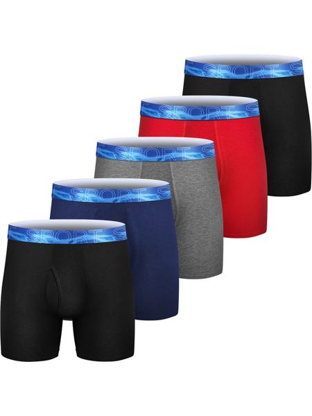 5-piece men's bamboo rayon boxing pants performance breathable tagless comfort silk belt 6-inch flight boxing pants 230330, Black;white
5-piece men's bamboo rayon boxing pants performance breathable tagless comfort silk belt 6-inch flight boxing pants 230330, Black;white