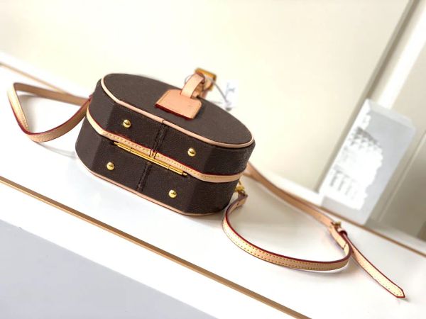 luxury design m43514 petite boite chapeau handbag purse original cowhide trim canvas hatbox designer shoulder bags crossbody reverse messeng, Black;red
luxury design m43514 petite boite chapeau handbag purse original cowhide trim canvas hatbox designer shoulder bags crossbody reverse messeng, Black;red