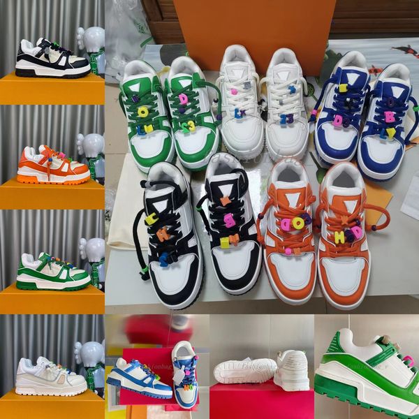 designer casual shoes men women sports shoes lace design contrast letter logo sneakers couple shoes classic versatile outdoor shoes with box, Black
designer casual shoes men women sports shoes lace design contrast letter logo sneakers couple shoes classic versatile outdoor shoes with box, Black
