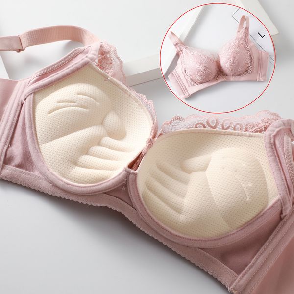 bras push up bra for women floral lace bralette wireless soft seamless brassiere cotton comfortable gathered female lingerie 230330, Red;black
bras push up bra for women floral lace bralette wireless soft seamless brassiere cotton comfortable gathered female lingerie 230330, Red;black