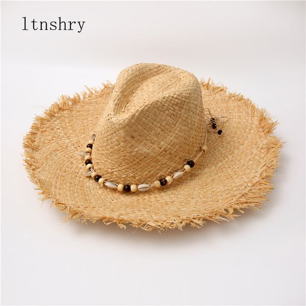 wide brim hats bucket summer solid color handmade ribbon weave raffia sun for women lace up large straw hat outdoor beach jazz caps holiday, Blue;gray
wide brim hats bucket summer solid color handmade ribbon weave raffia sun for women lace up large straw hat outdoor beach jazz caps holiday, Blue;gray